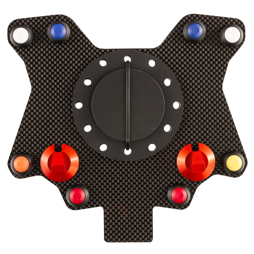 AIM Carbon Fibre Wireless Wheel 10 Button Plate