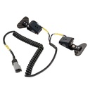 Shiftec Gear Shift Paddle With Curly Cable - Pair