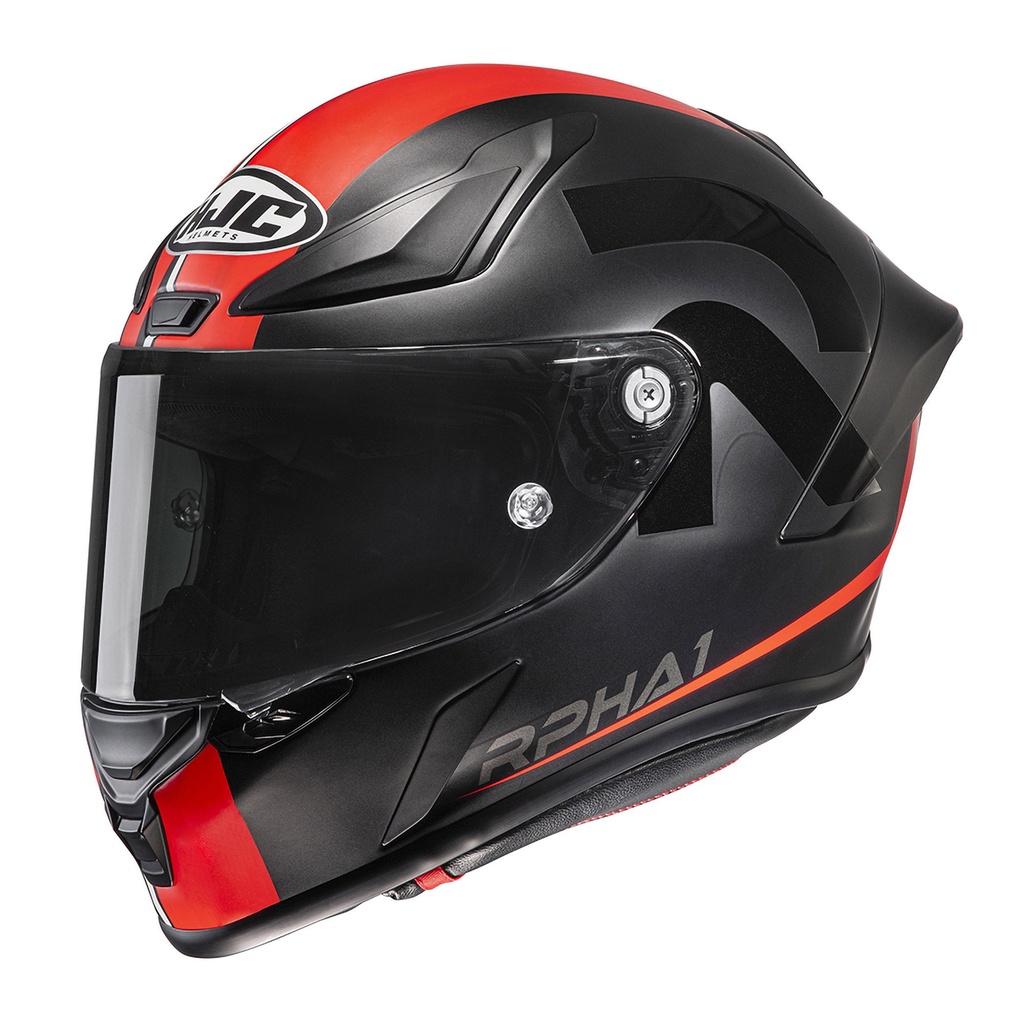 [5000180-3822099] HJC RPHA 1 Graphic Motorcycle Helmet (M (57-58cm), Lovis Red)