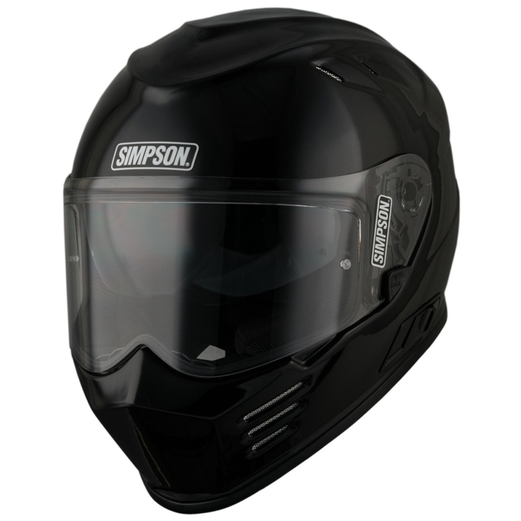 Simpson Venom Plain Motorcycle Helmet
