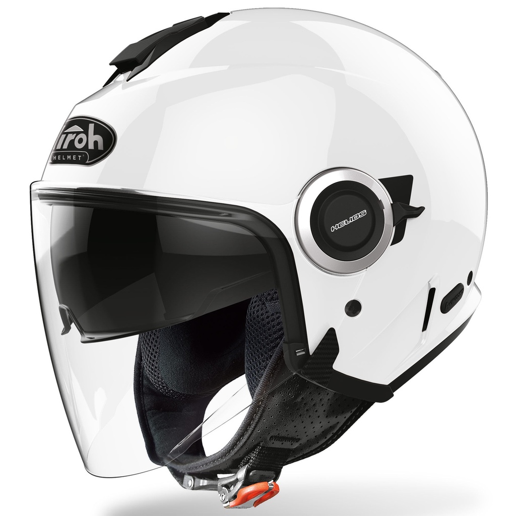 [2011749-2198714] Airoh Helios Jet Plain Motorcycle Helmet (S (55-56cm), Matt Black)