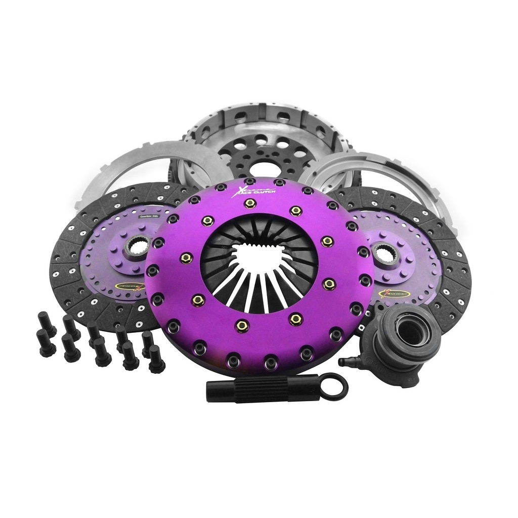 [XTRKFD23648-2G] Xtreme Clutch Twin Plate Clutch Kit, 230mm Organic Plate