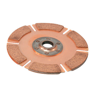 [243313-1934102] Tilton 7.25" Cerametallic Single Plate 6 Paddle Disc Pack