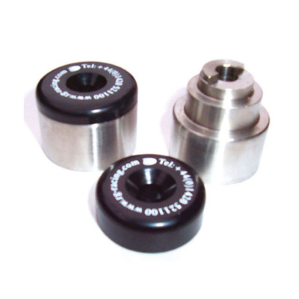 [RGPBE0182BK] R&G Motorcycle Bar End Sliders
