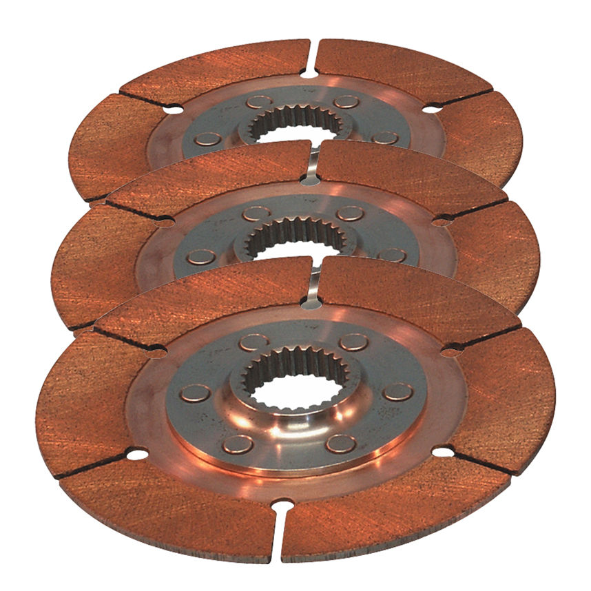 Tilton 7.25" Sintered Triple Plate Disc Pack