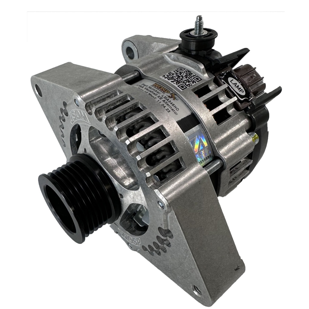 [7002037-3868457] WOSP 300 Series Super Efficient High Output Alternator - Vauxhall 20XE Redtop (3 Lug Fitment, Single V Pulley, 120 Amp)