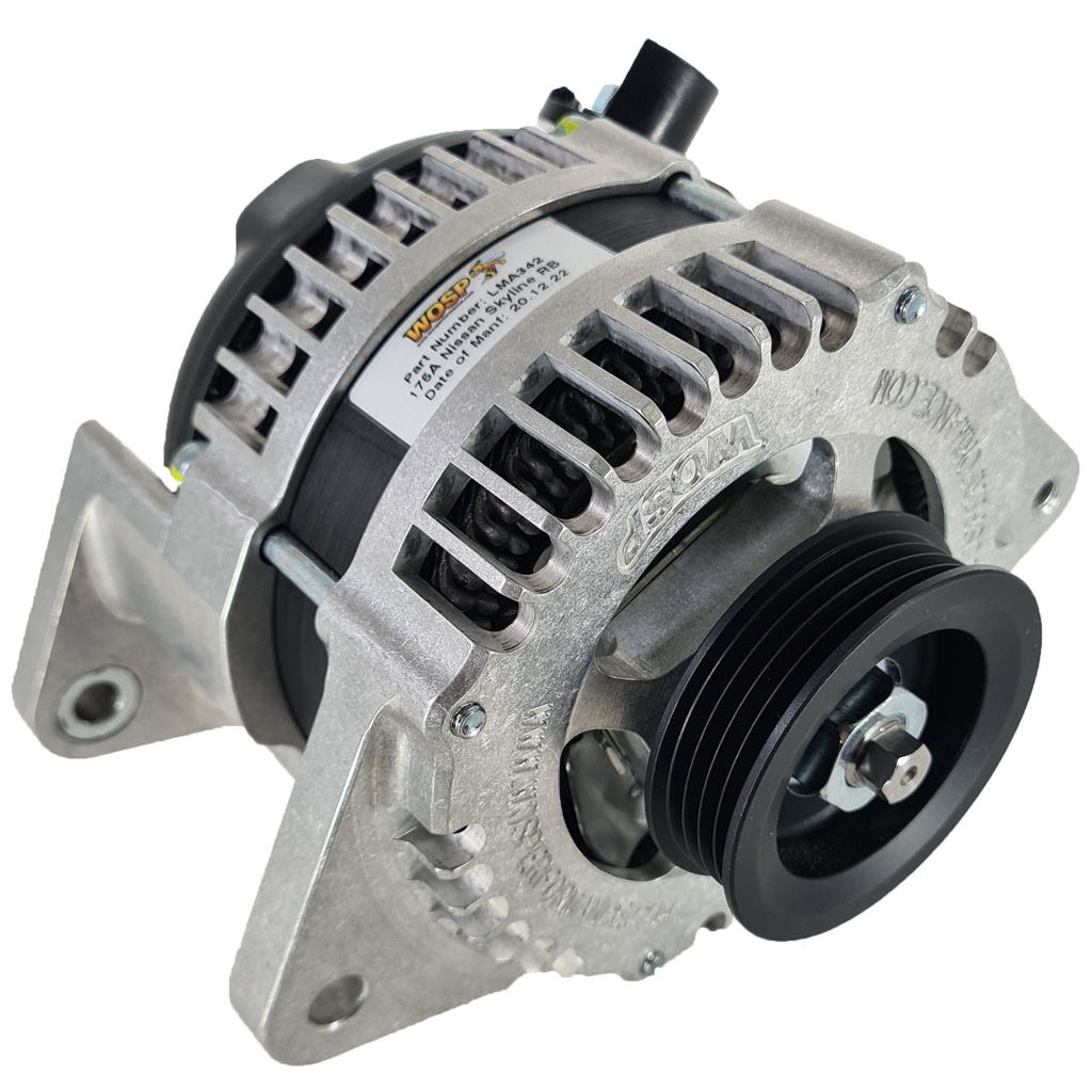 [WSPLMA342-MHO] WOSP 300 Series Super Efficient High Output Alternator