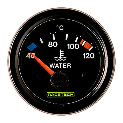 Racetech Water Temperature Gauge Electrical