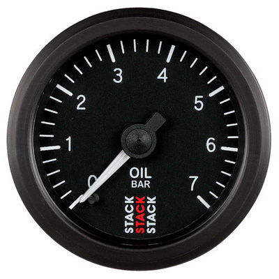 Stack Professional Oil Pressure Gauge