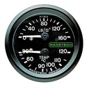 Racetech Oil Pressure - Temperature Dual Gauge