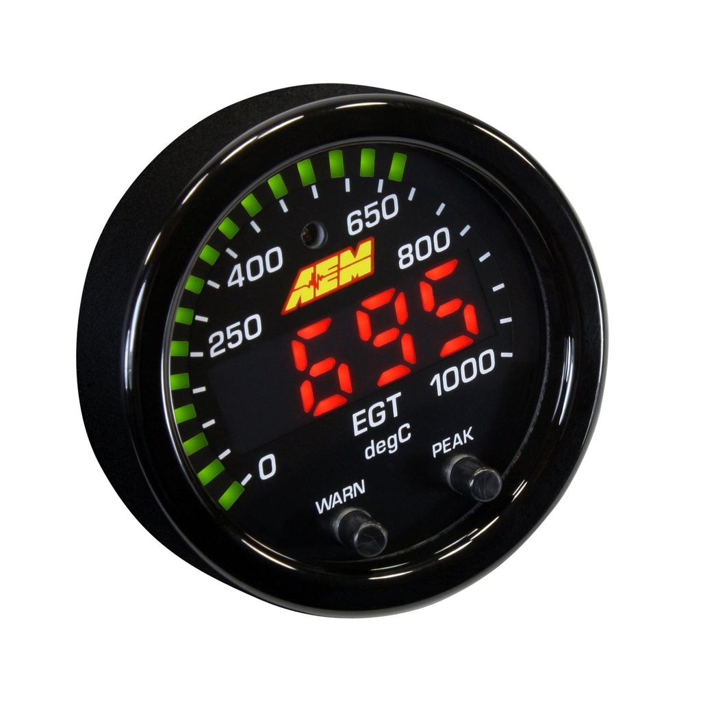 [AEM30-0305] AEM Electronics X Series Exhaust Gas Temperature (EGT) Gauge