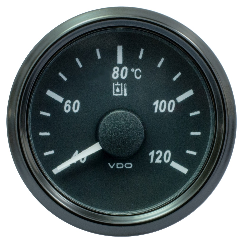 VDO Singleviu Hydraulic Oil Temperature Gauge Electrical