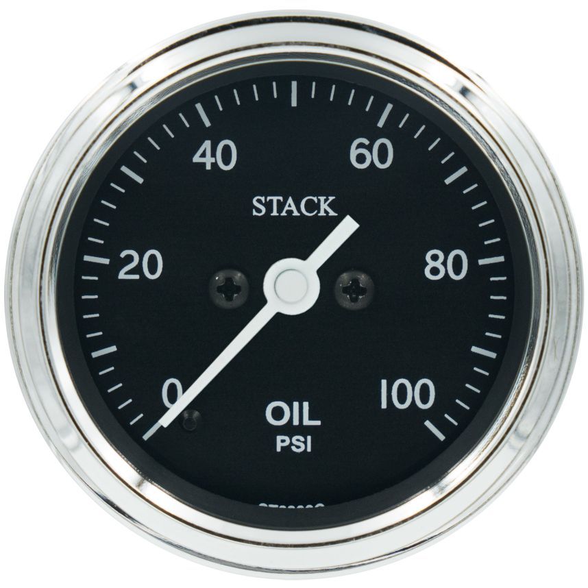 Stack Classic Pro Stepper Motor Oil Pressure Gauge