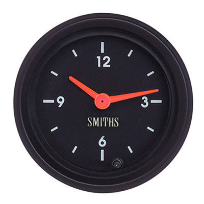 [248797-1905704] Smiths International Analogue Clock (Chrome)