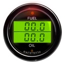 Racetech Fuel Pressure - Oil Pressure Dual Gauge