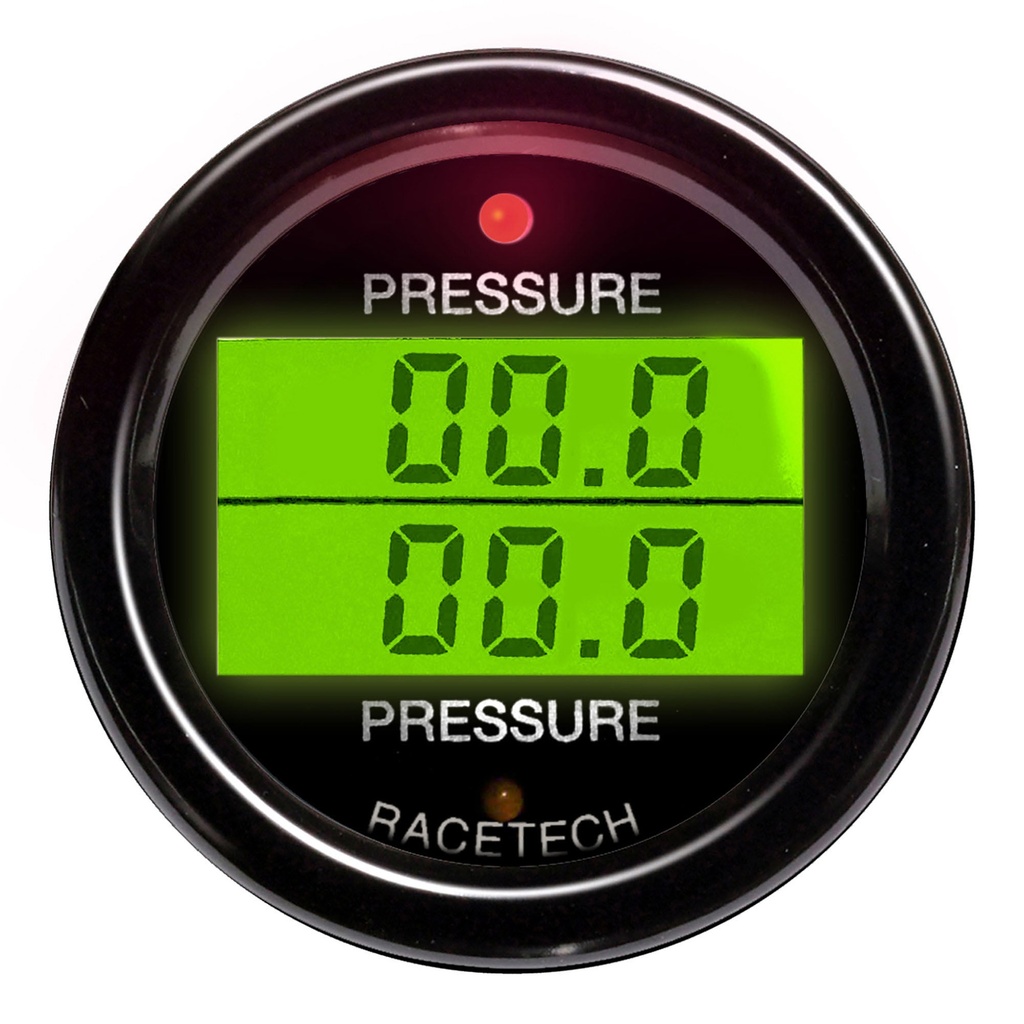Racetech Pressure - Pressure Dual Gauge