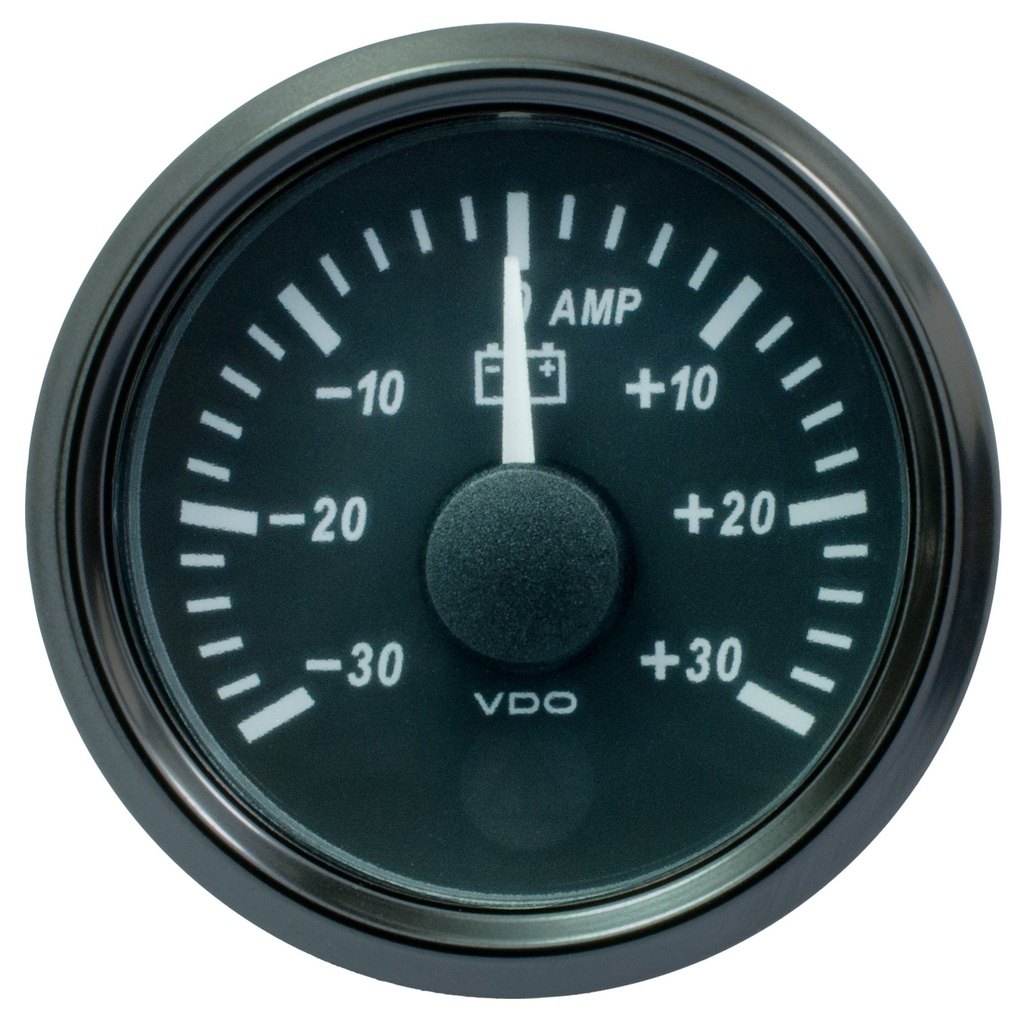 [2010440-2209940] VDO Singleviu Ammeter (-30 - 0 - 30 Amp)