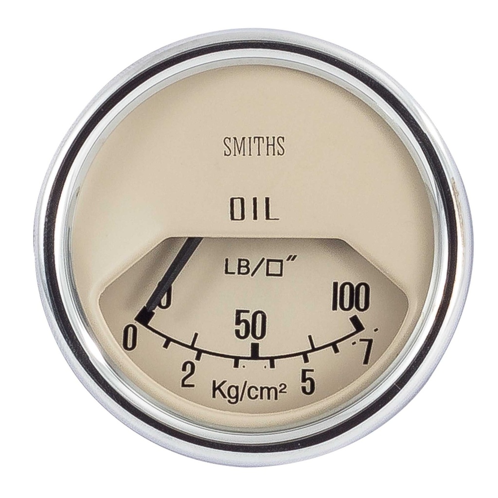 Smiths Classic Mini Mechanical Oil Pressure Gauge