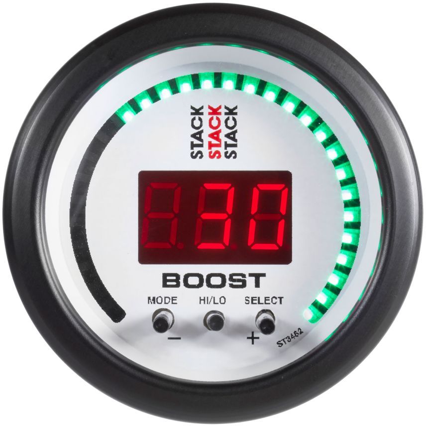 [1437728-1933506] Stack Boost Controller Gauge (Black)