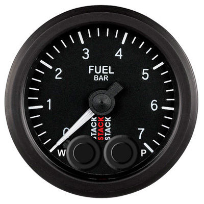 [249512-1905997] Stack Pro Control Fuel Pressure Gauge For High Pressure Systems (0-7bar)