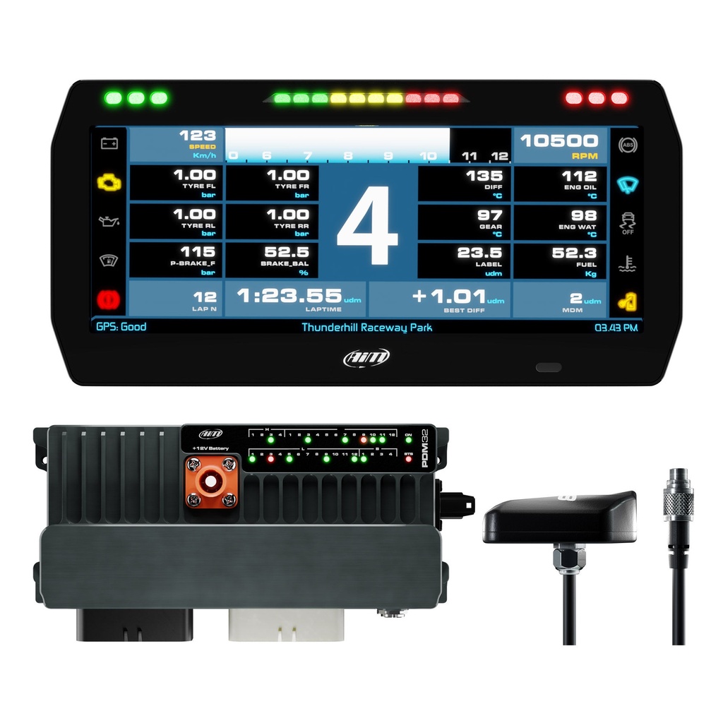 AIM PDM32 Advanced Power Distribution Module / Data Logger Kit