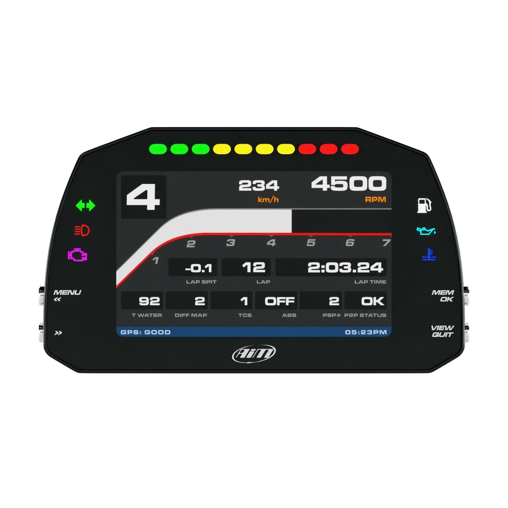 AIM MXS 1.3 Strada IVA Compliant Dash Kit (5” Colour TFT Display)