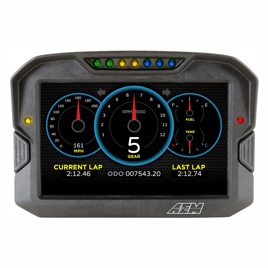 AEM Electronics CD-7 Carbon Digital Dash Display With Data Logging