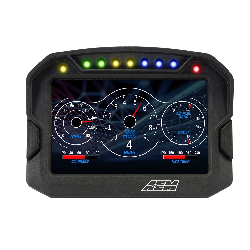 [2012884-2210272] AEM Electronics CD-5 Carbon Digital Dash Display With Data Logging (Without GPS)