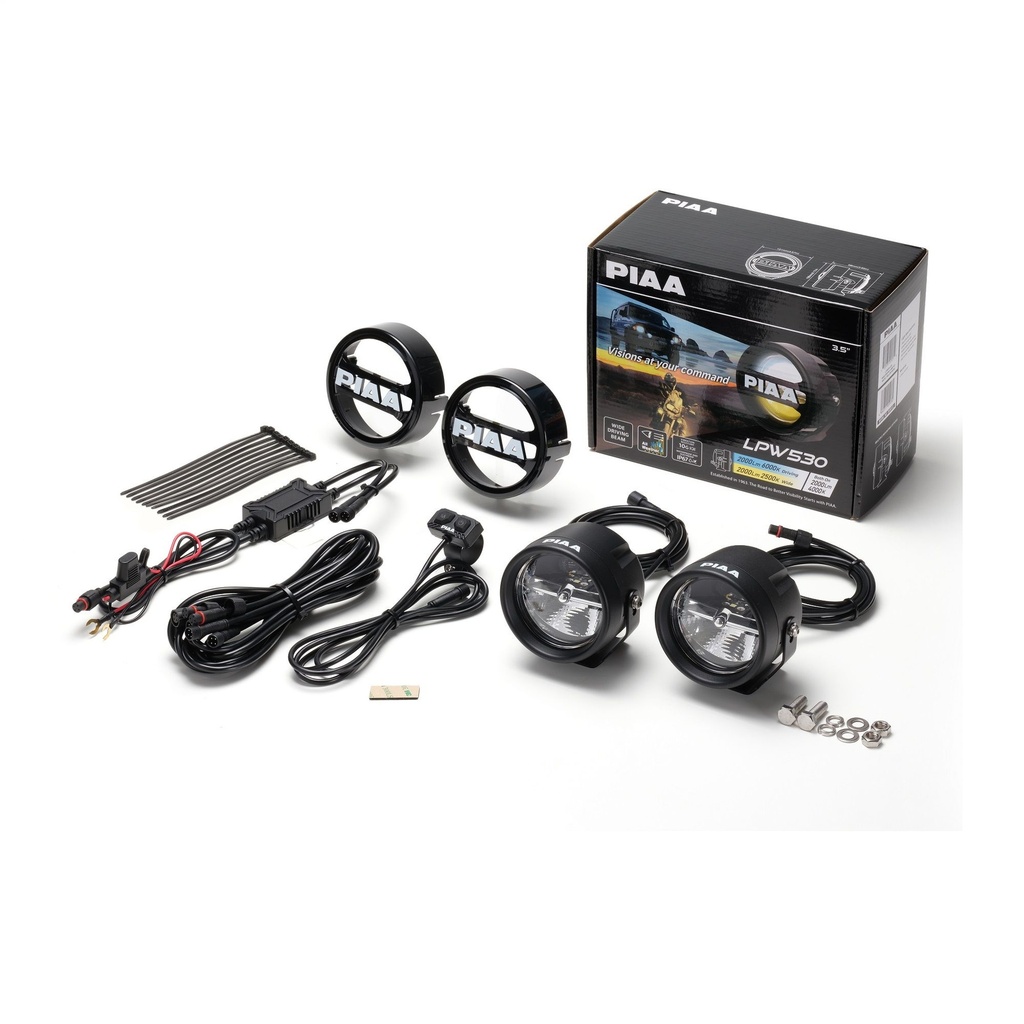 [7001339] PIAA LED Drive Lamp Kit LPW530