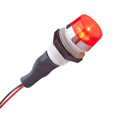 [249532-1681620] Stack Panel Mount Shift Light (White)