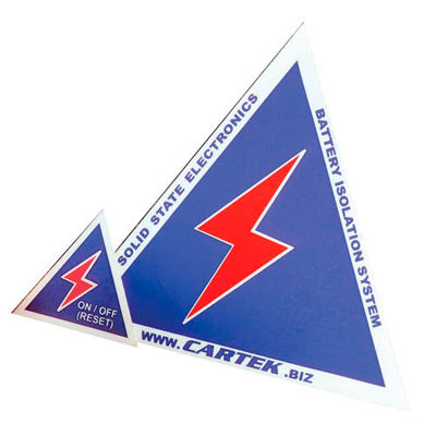 [CTKCK-SS-03] Cartek Safety Stickers