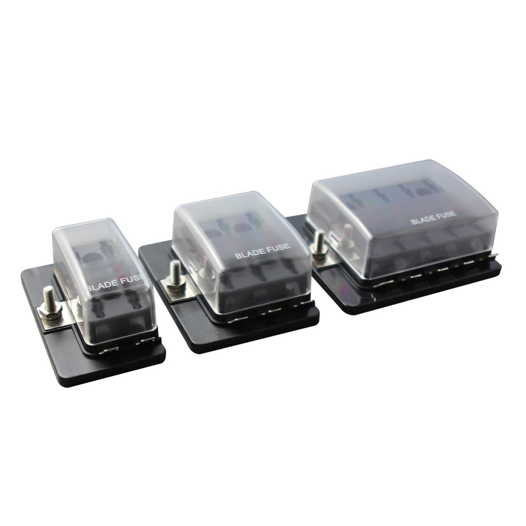 [536320-3108376] Auto Marine LED Blade Fuse Boxes (4 Way)