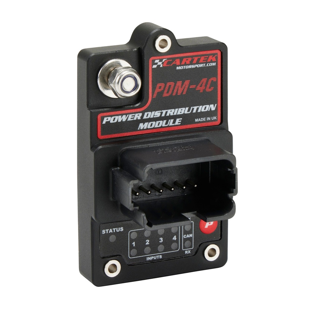 [CTKCK-PDM-04C] Cartek 4 Channel Configurable Power Distribution Model With CAN-Bus
