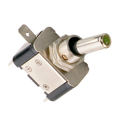 [243640-2089763] Grayston LED Tip Toggle Switch (Green)