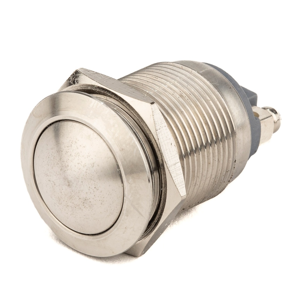 [DLP594SS] Demon Tweeks Stainless Steel Push Button Momentary Switch