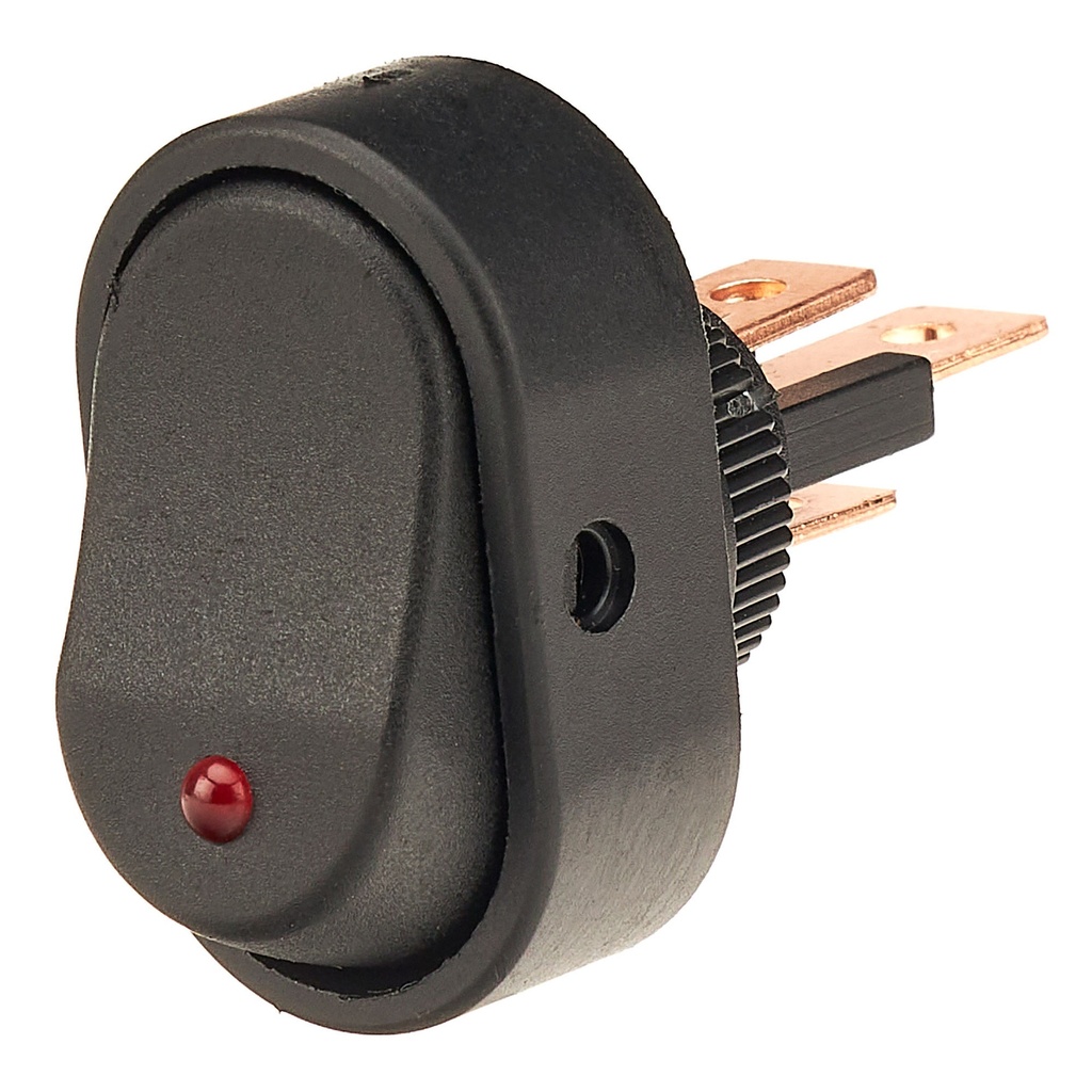 Automotive Plumbing Solutions Oval LED Rocker Switch