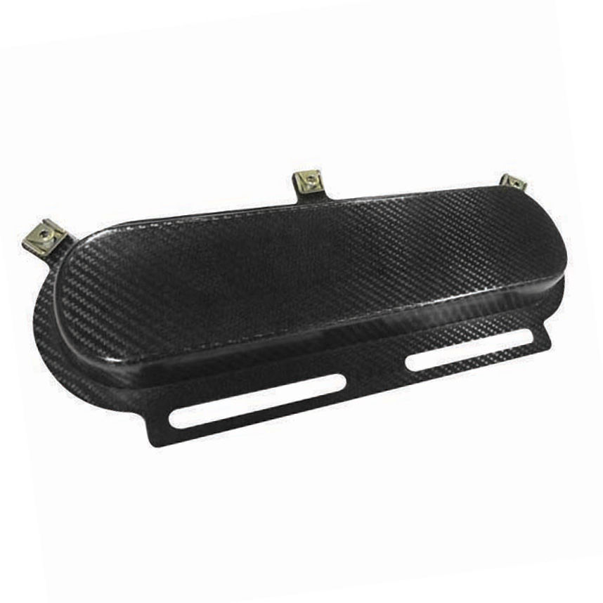 [247418-1869658] Reverie Carbon Backplate For 4 Cylinder Zolder Airbox (Flat)