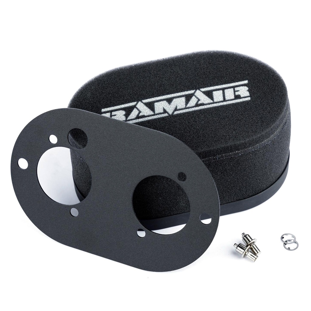 [7002086-3873957] Ramair Bolt On Air Filter For Weber DCOE / Dellorto DHLA Carburettors (58mm - Domed Top)