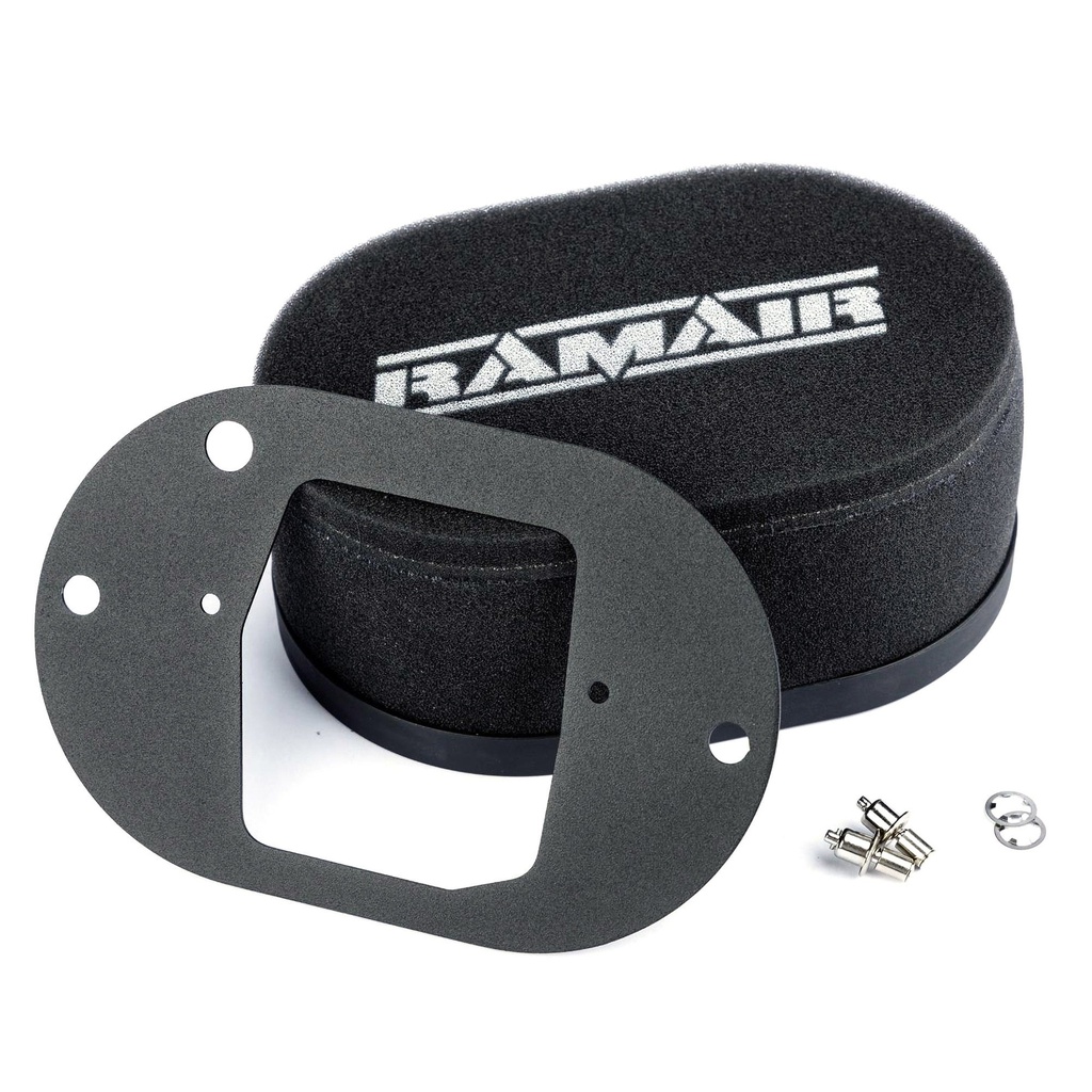 [7000925-3873954] Ramair Bolt On Air Filter For Weber 32/34 DFT Carburettors (58mm - Domed Top)