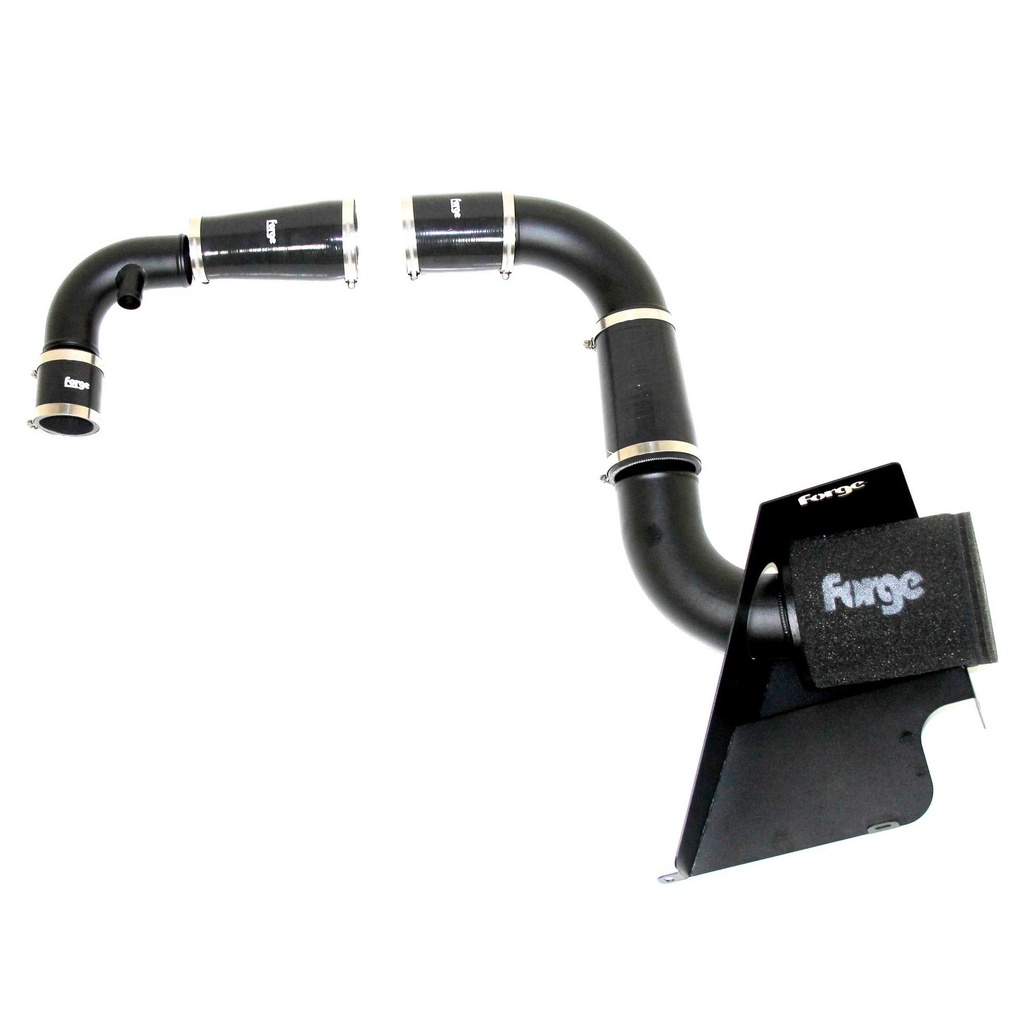 Forge Carbon Fibre Induction Kit with Red Silicone Hoses