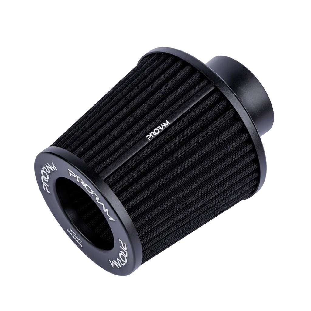 [7002289-3888715] RamAir ProRam Universal Alloy Neck Cone Air Filter (Without Silicone Coupler, 70mm)