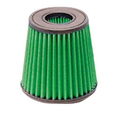 [243627-1493310] Green Filters Universal Twin Cone Conical Air Filter (70mm)