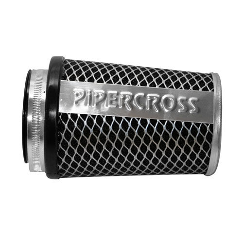 [246393-1875225] Pipercross Alloy Top Rubber Neck Universal Air Filter (60mm)