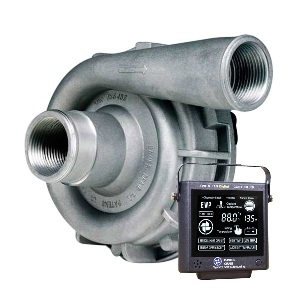 [DCP8950] Davies Craig EWP115 Alloy Electric Water Pump & Digital Controller Combo