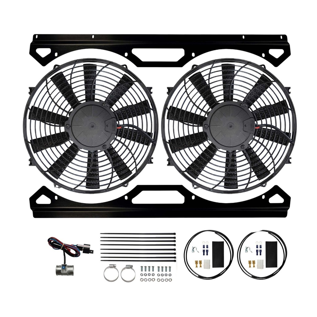 [GLOB-RR-CLA85-93] Revotec Retrofit Cooling Fan Kit - Range Rover 1985-93