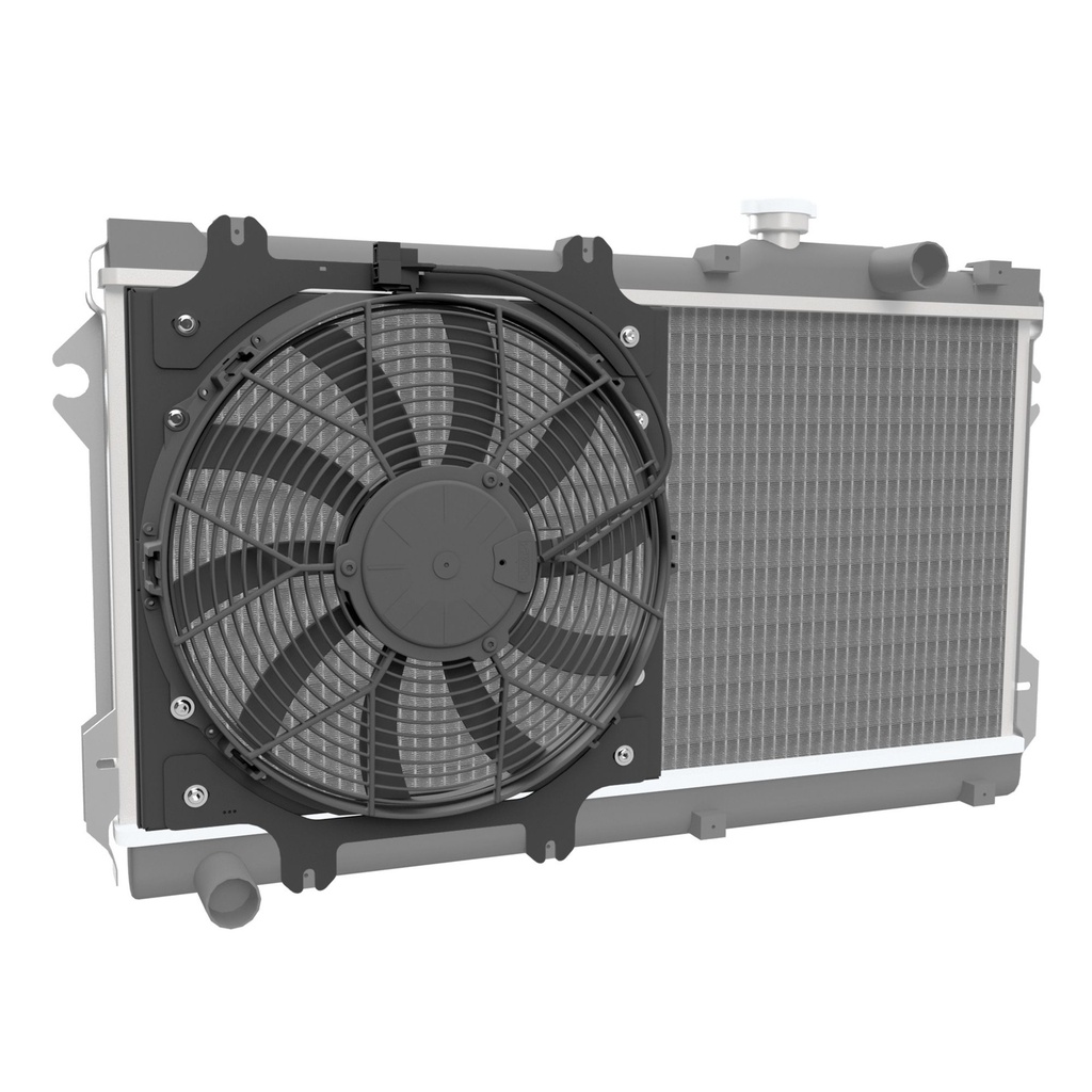 [GLOB-MX5-NA] Revotec Direct Replacement Cooling Fan Kit - Mazda MX5 NA