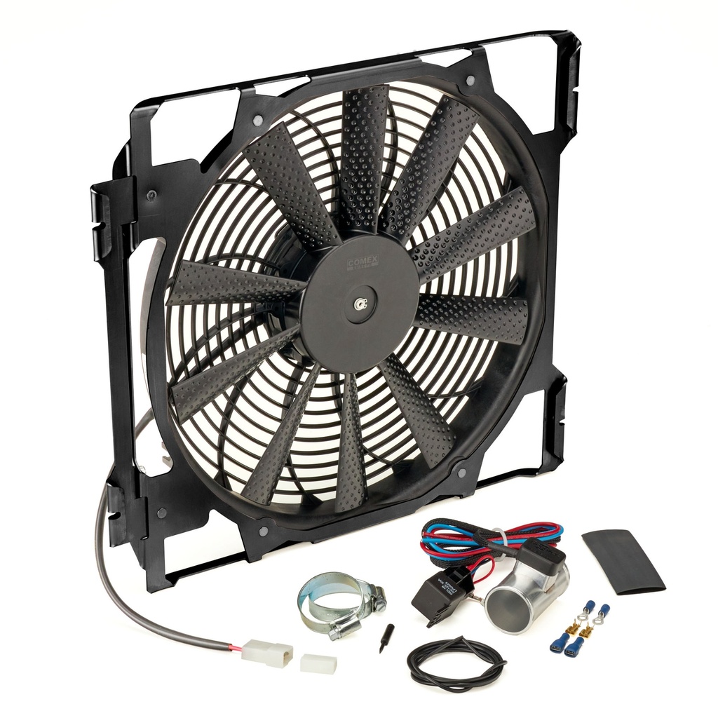 [GLOB-BE46M3] Revotec Retrofit Cooling Fan Kit - BMW E46 M3