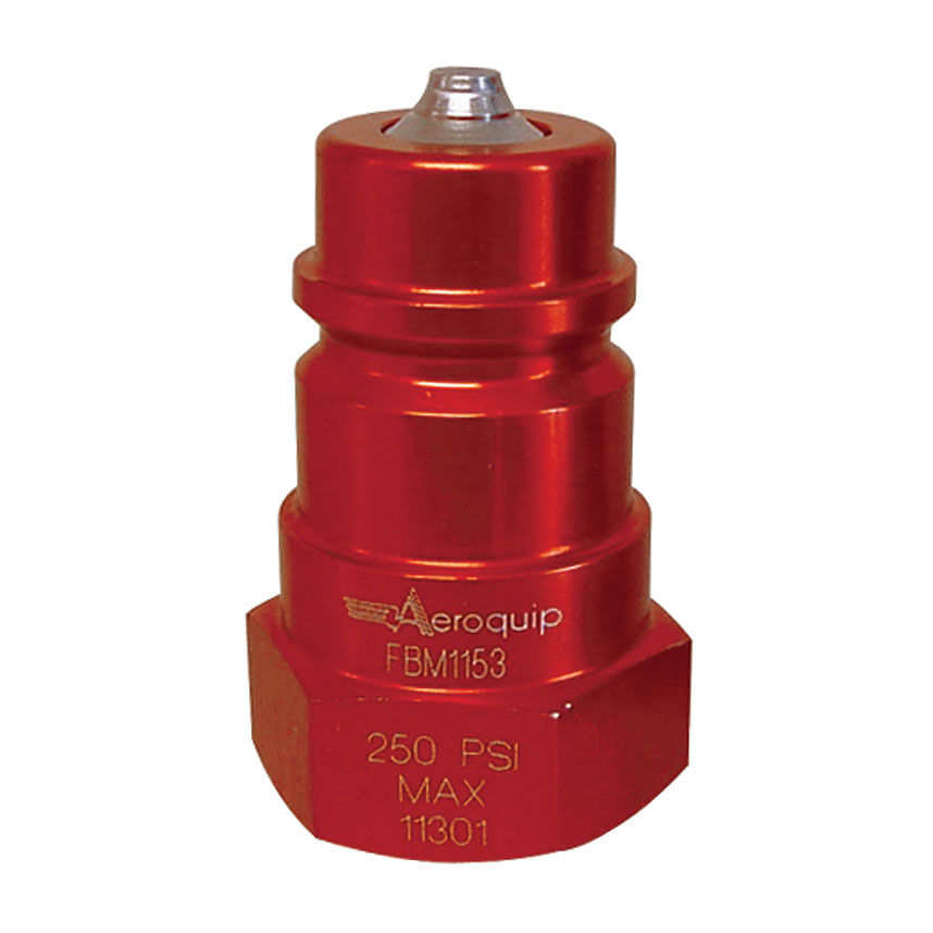[245493-2067973] Aeroquip Radiator/Cooling Refill Coupling (Male, Alloy)