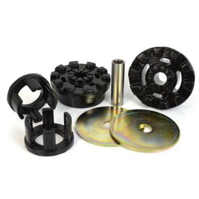 [PFXPFF19-2001BLK] Powerflex Single Black Series Lower Engine Mount Large Bush 30mm Bracket
