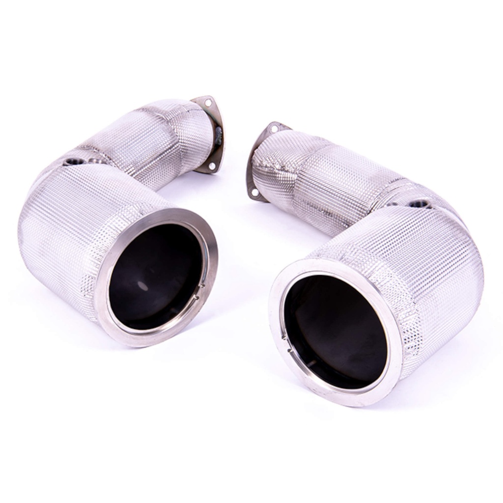 [MTKSSXAU902/AKN] Milltek 3" Large Bore Downpipes With De Cats
